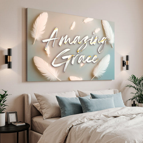 Amazing Grace Faith Wall Sign
