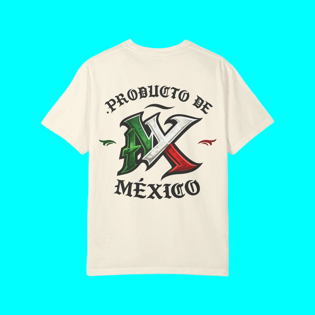Producto De Mexico Heritage T-shirt | Old English Style, Mexican Culture | Heavyweight Cotton