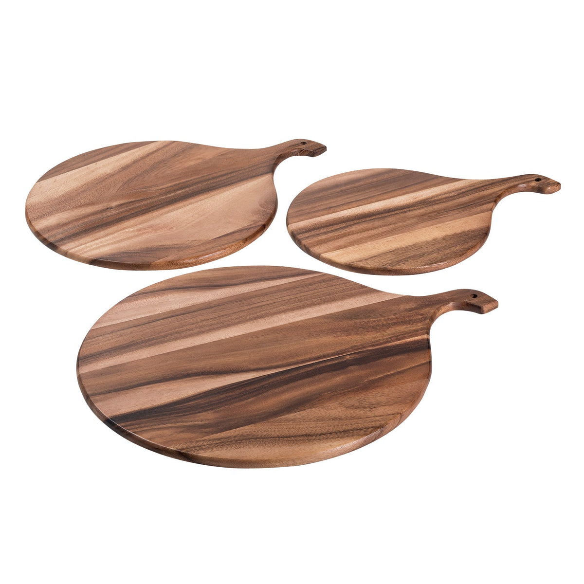 Acacia Wood Cutting / Charcuterie Board -  Round